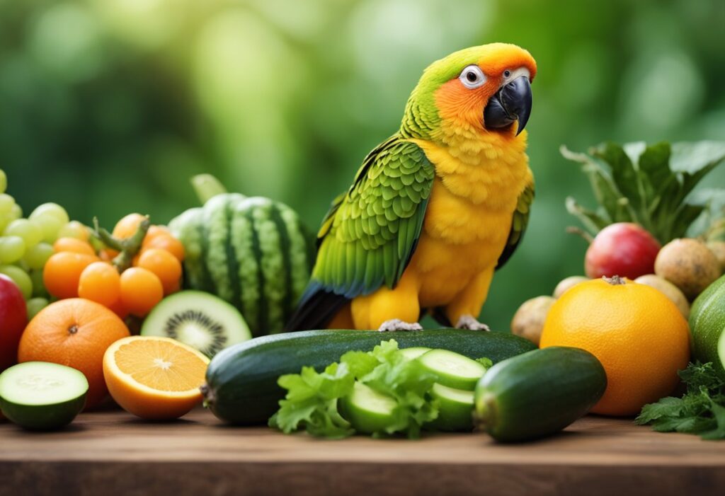 Can Conures Eat Cucumbers? A Comprehensive Guide