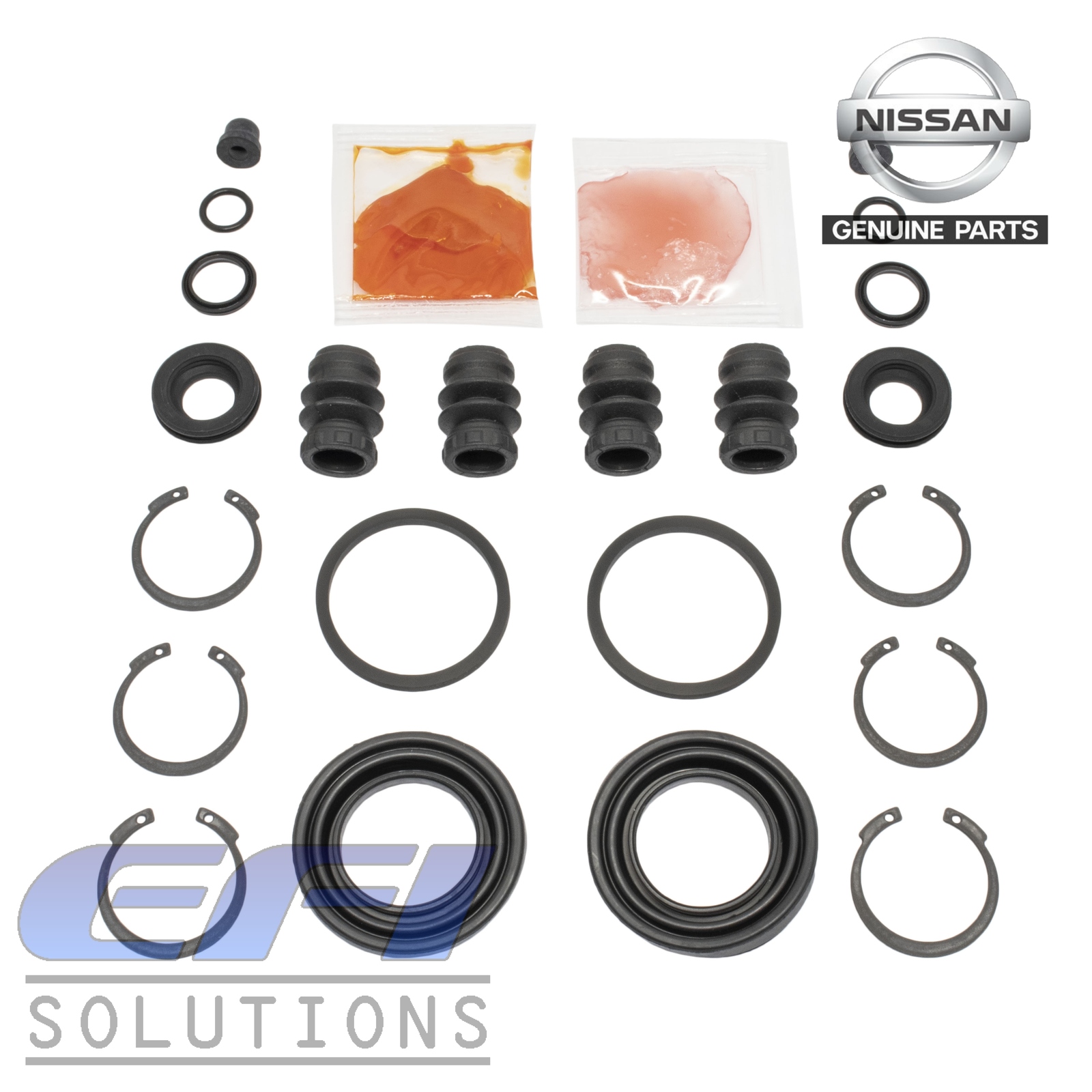 Genuine Nissan Brake Caliper Rebuild Kit (Rear) "180SX, S14, S15