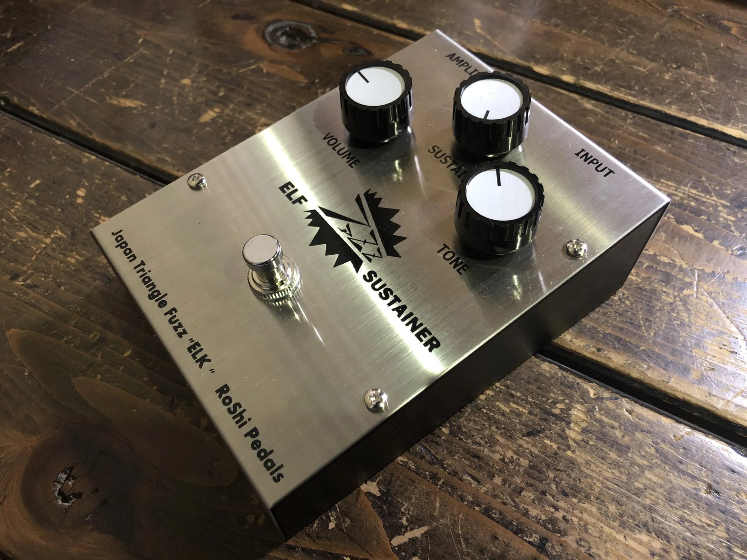 ｢RoShi Pedals ELF ファZZ｣ ELK BIG MUFF SUSTAINER Clone レビュー！ 魔法の箱研究所 エフェクターレビューサイト