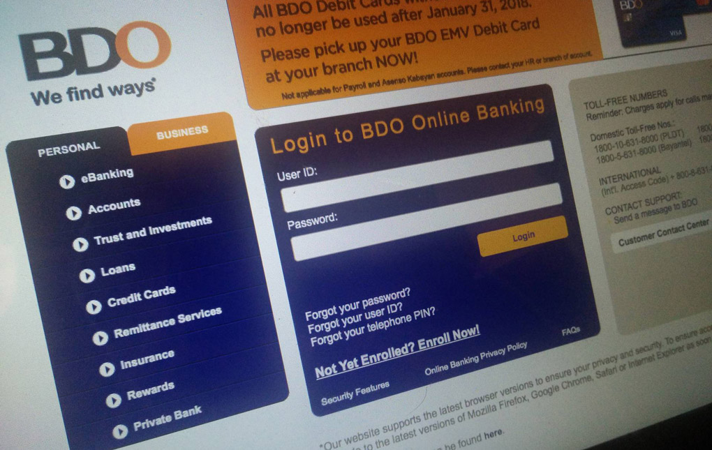 Want To Pay Your PLDT Bills Online? Do It Through BDO