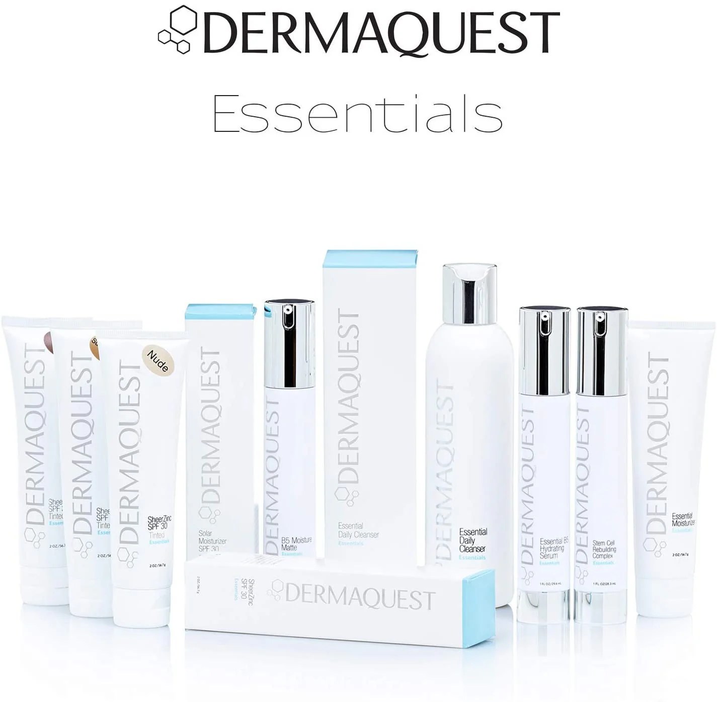 DermaQuest Essentials Skincare Collection UK, Moisturisers & Serums EF Skin