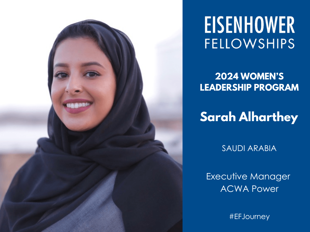 For 2024 Women's Leadership Program Fellows Eisenhower Fellowships