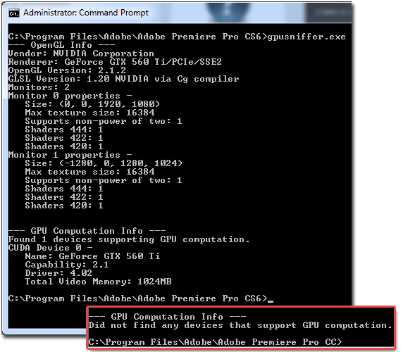 Error compiling movie gpu render error unable to process frame