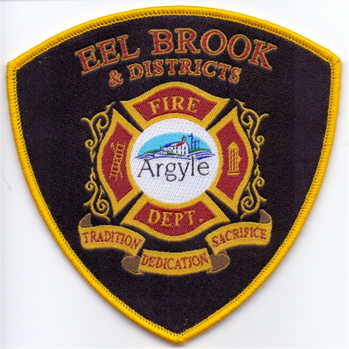 China Factory making Blank Embroidery Fabric Patch School badges