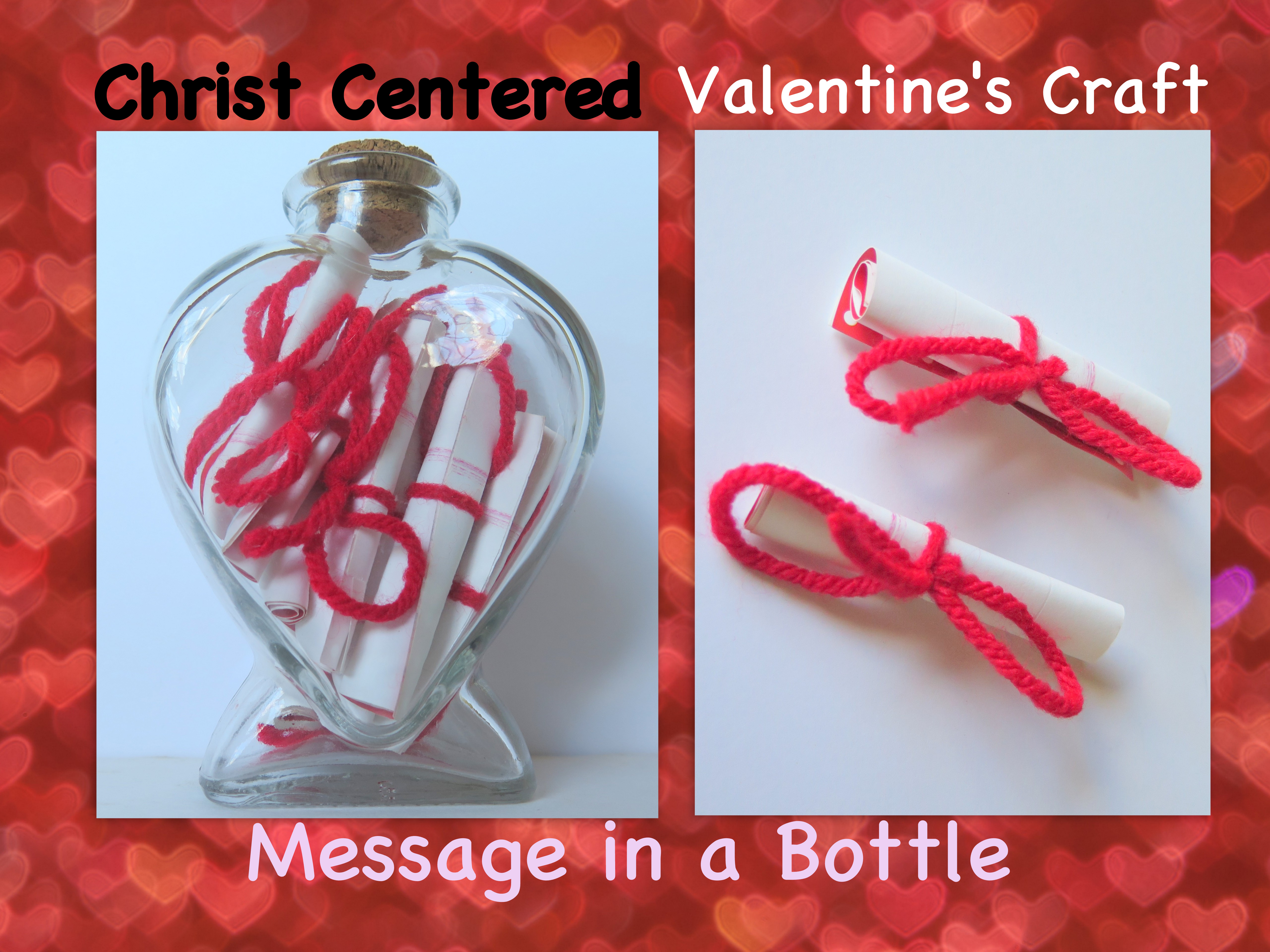 "The Message" in the Bottle Valentine's Day Craft - Egglo Entertainment