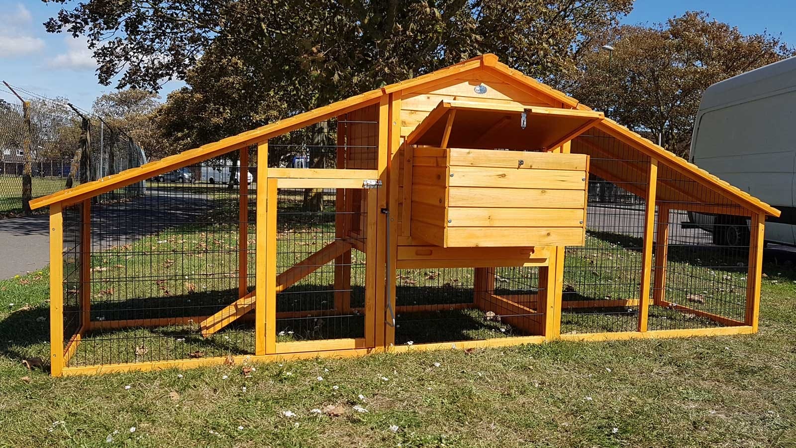 XXL Granary 10FT Chicken Coop 100 Fox Resistant Chicken Coop 3mm