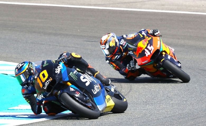 Moto2 na Espanha o piloto italiano Luca Marini é o grande ...