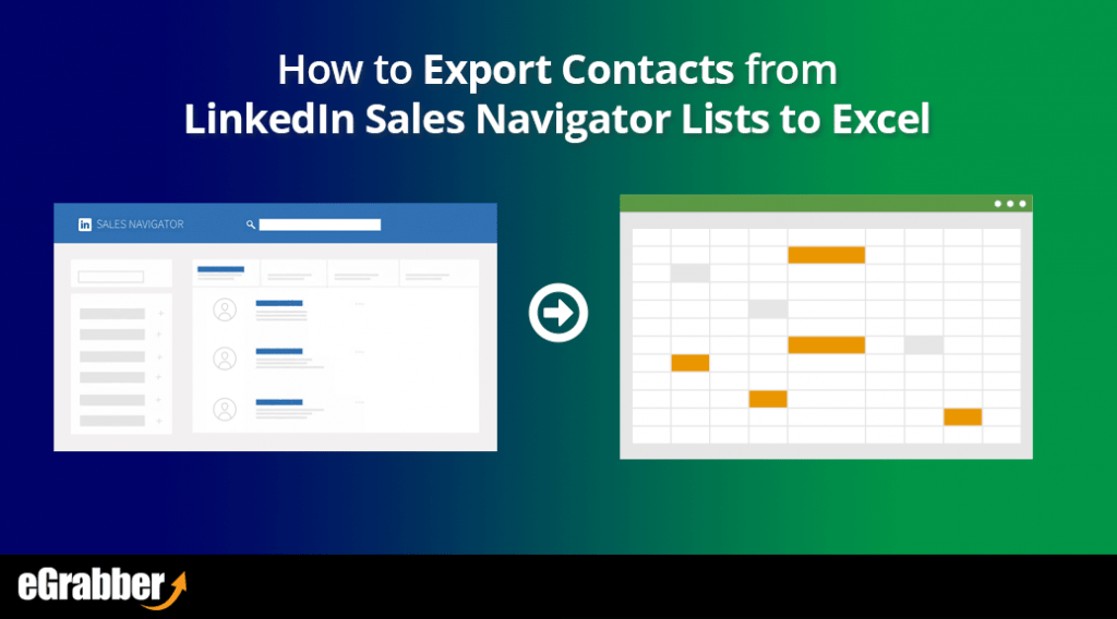 How to Extract / Export Data from LinkedIn Sales Navigator Lists to
