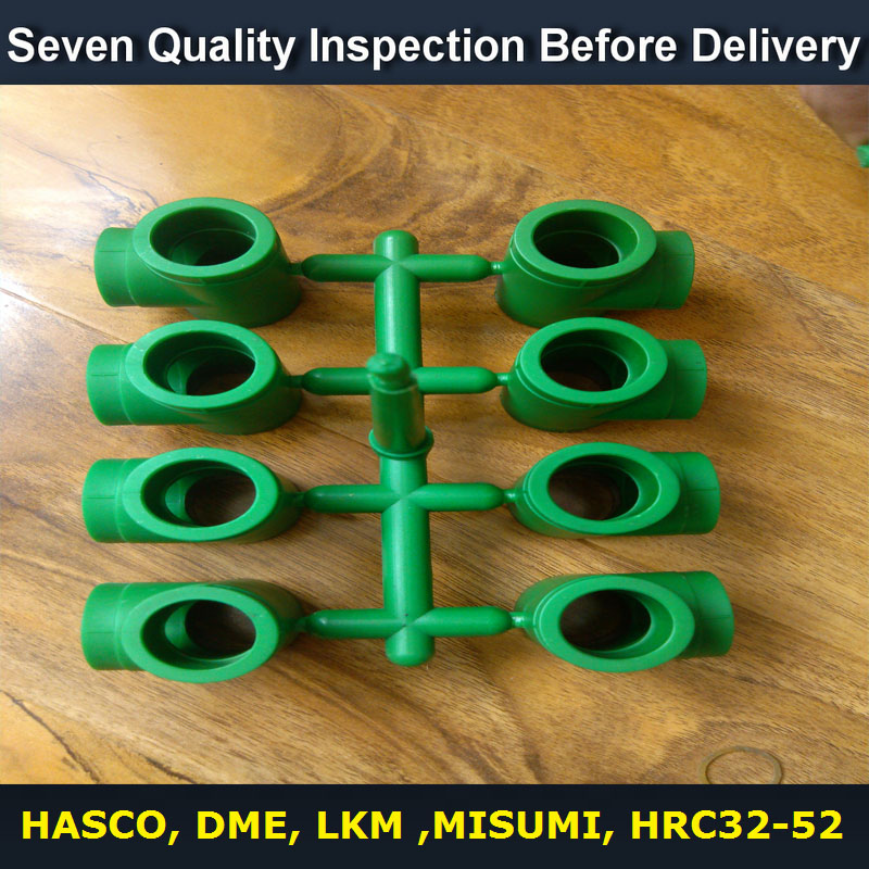 injection molded plastic parts manufacturers, pipe fitting mould Ehao