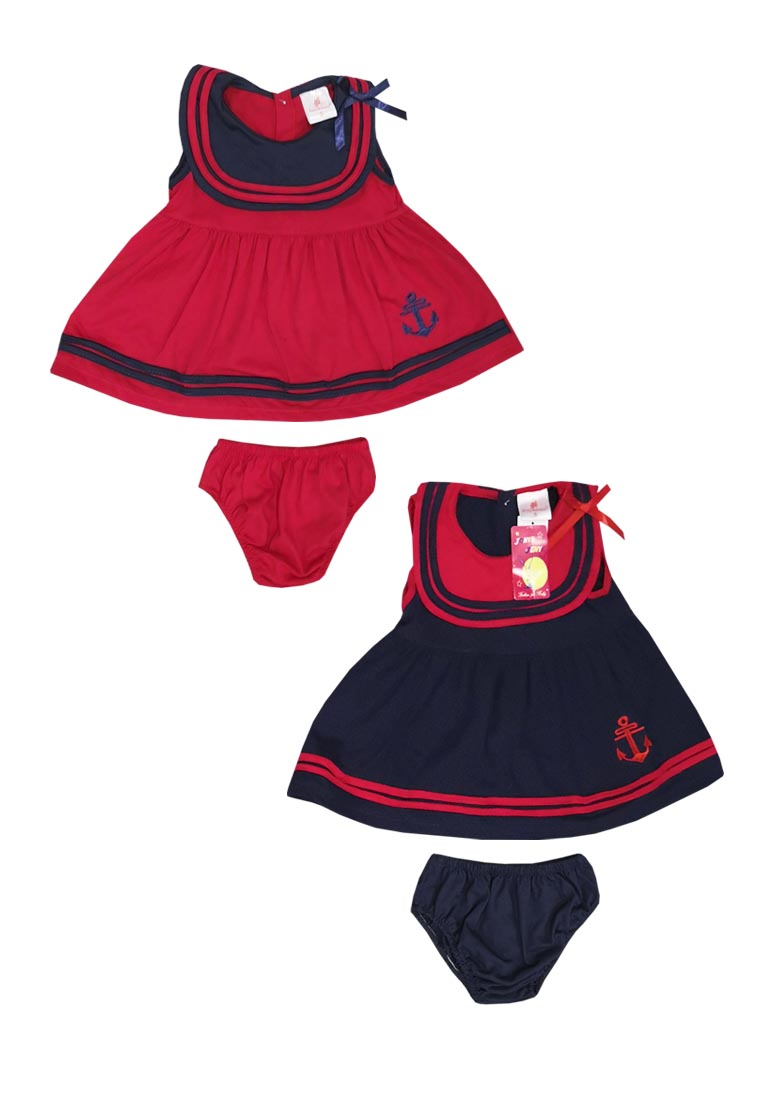 Baby Girls Dress & Bloomers Set / Dress Bloomers Bayi Perempuan eHari