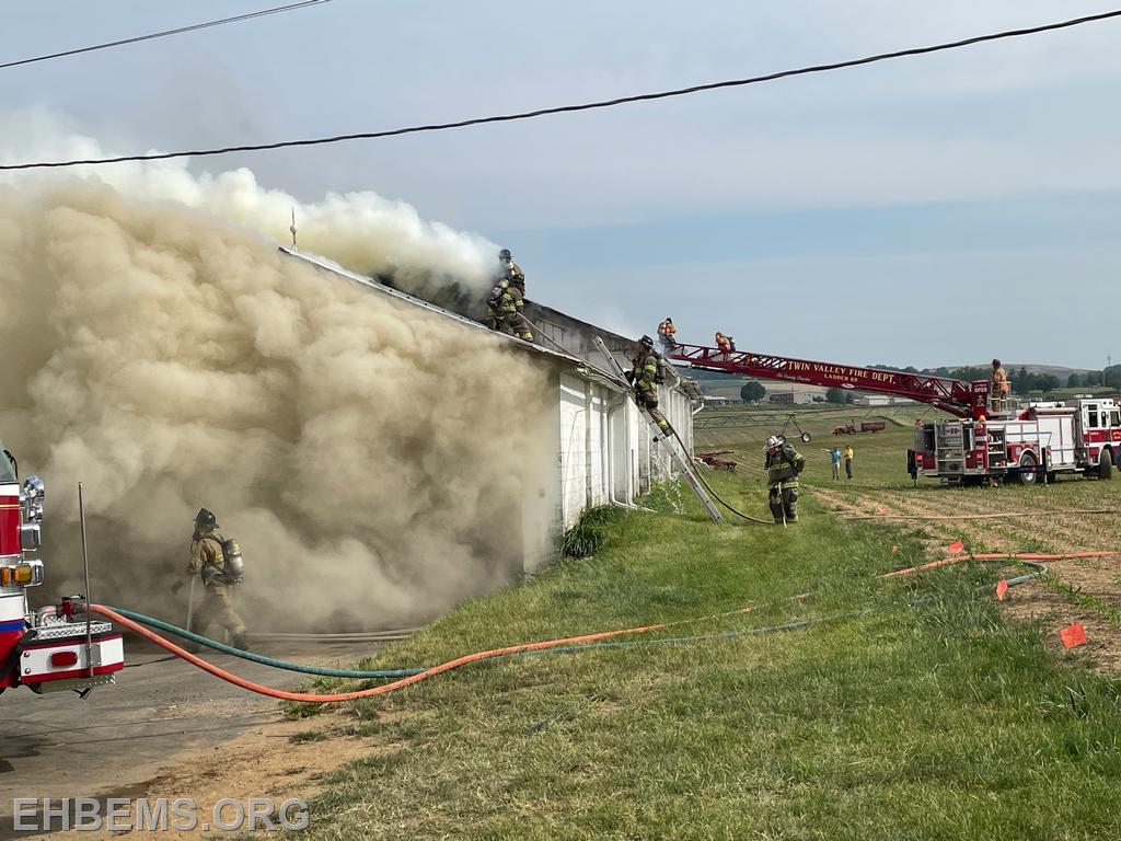 2 Alarm Building Fire In Caernarvon Township Lancaster County
