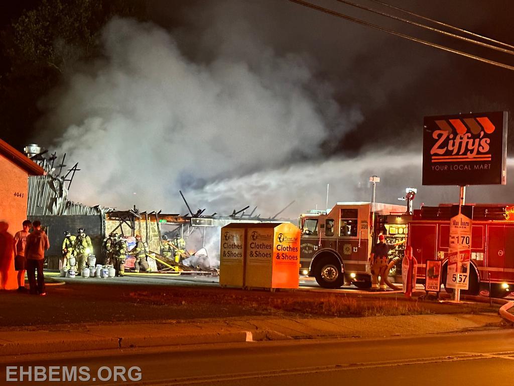 Working Building Fire In Honey Brook Borough Elverson Honeybrook EMS