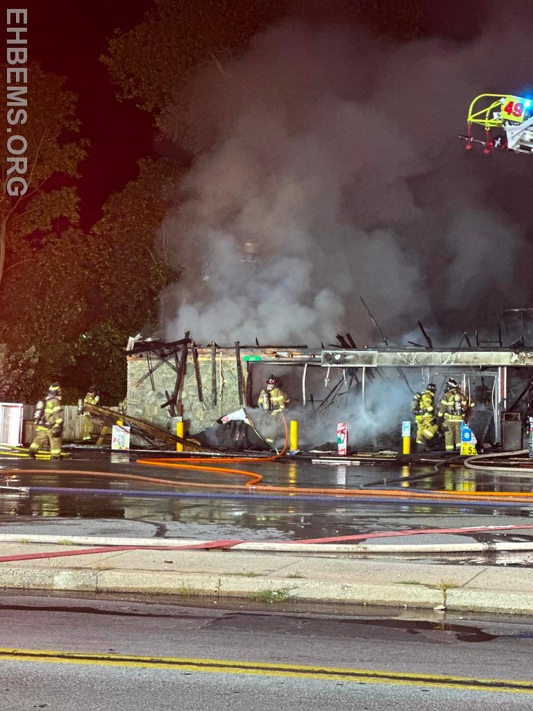 Working Building Fire In Honey Brook Borough Elverson Honeybrook EMS