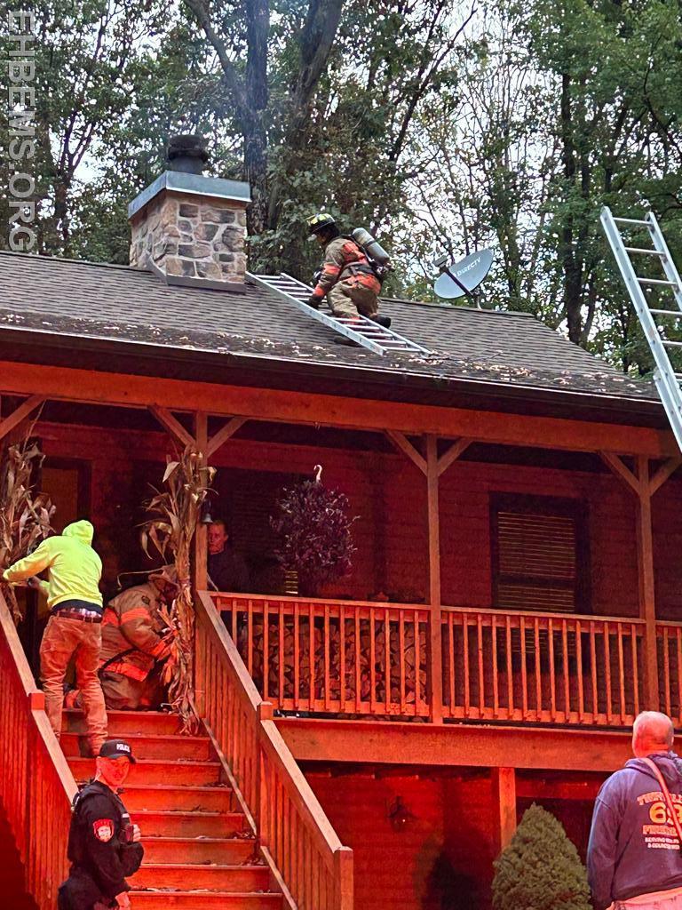 Reported Chimney Fire In Caernarvon Township Berks County Elverson