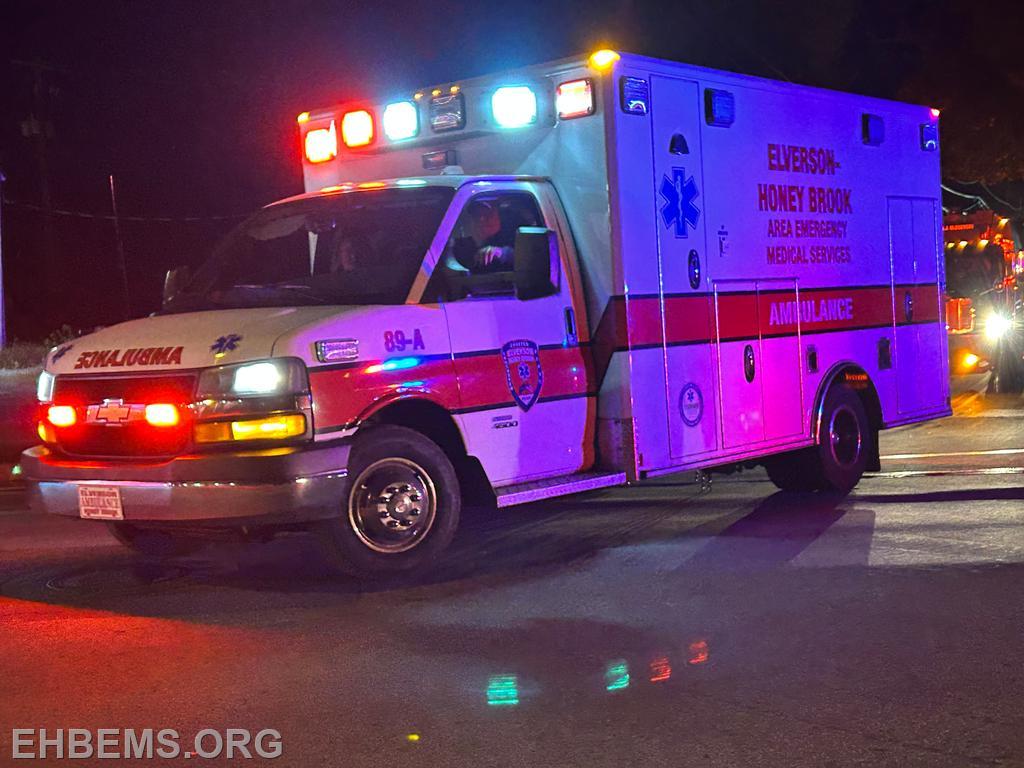 2023 Honey Brook Halloween Parade Elverson Honeybrook EMS