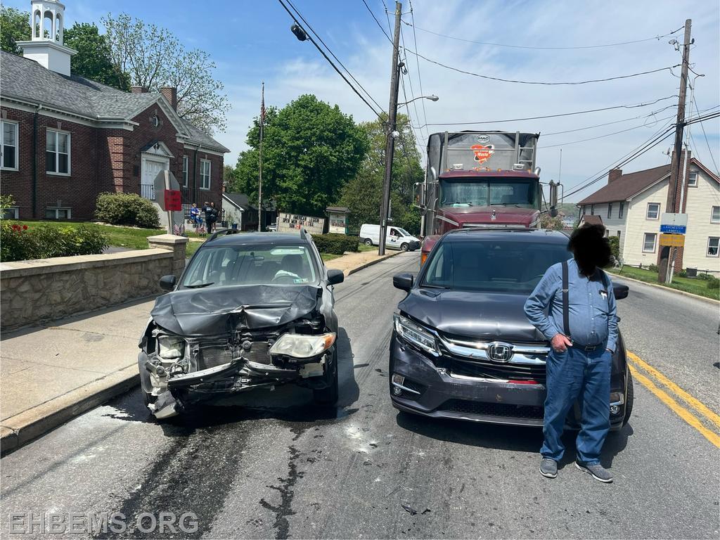 Accident Reported With Entrapment And Fire In Honey Brook Borough