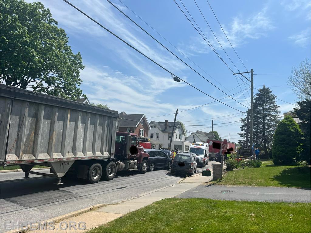 Accident Reported With Entrapment And Fire In Honey Brook Borough