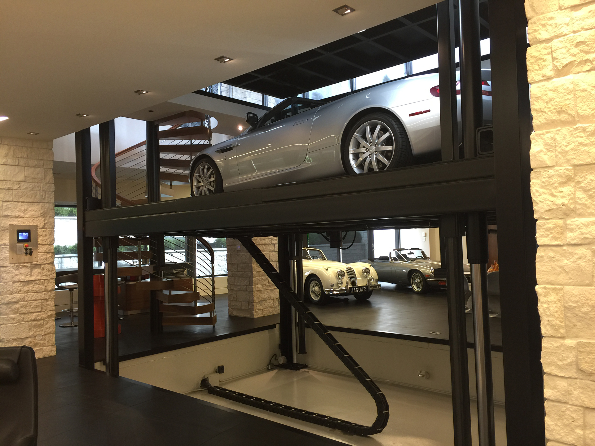 Car Elevator for Garage Car Parking Lifts Installed in CT MA NY RI
