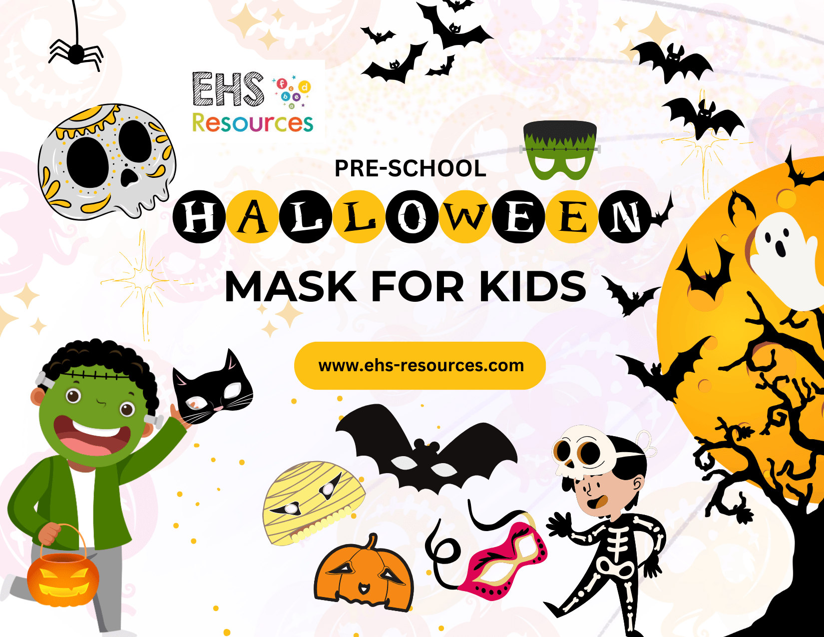 Spooky Fun for Kids Halloween Costume Masks EHS Resources