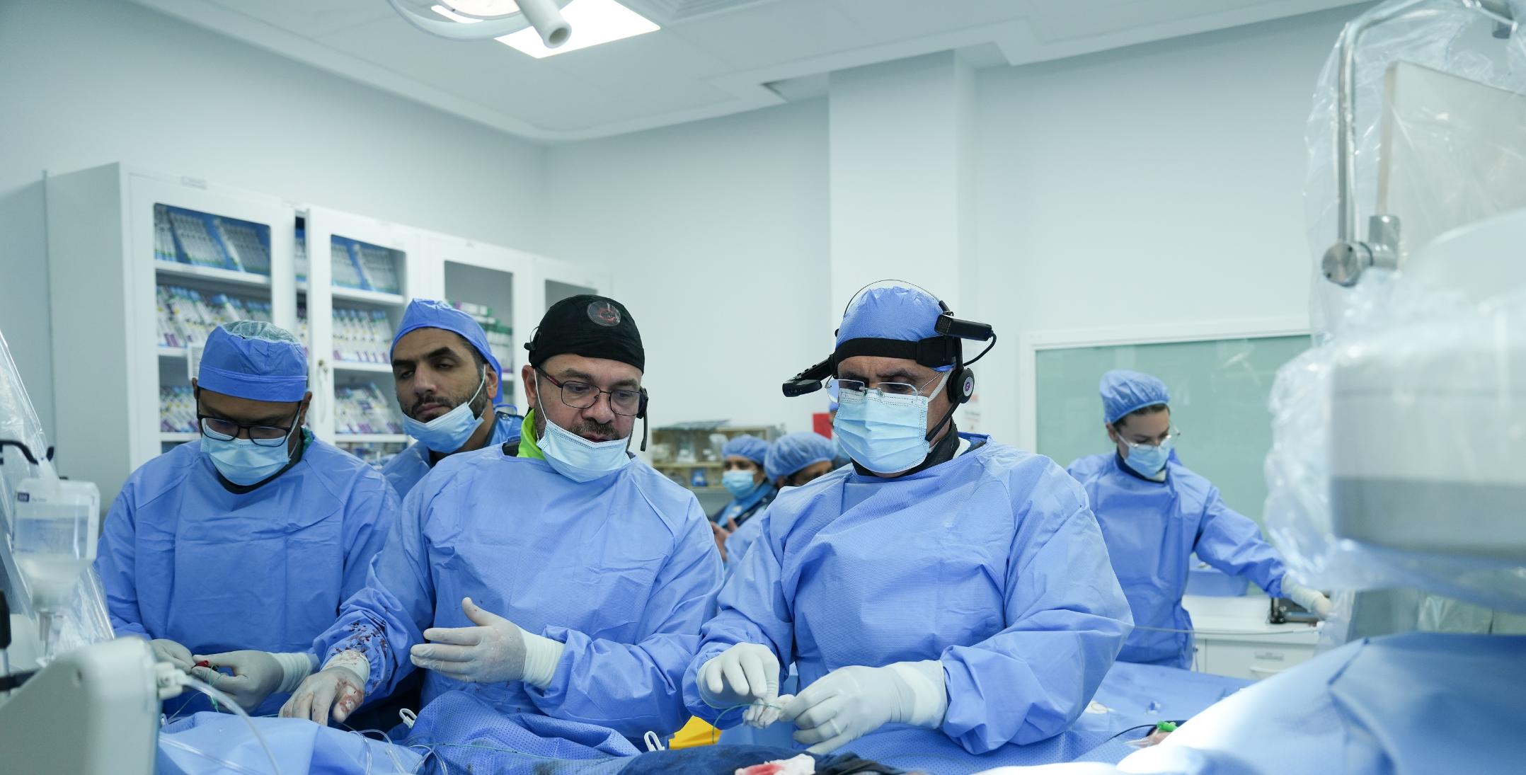 For the First Time in the Middle East Al Qassimi Hospital...