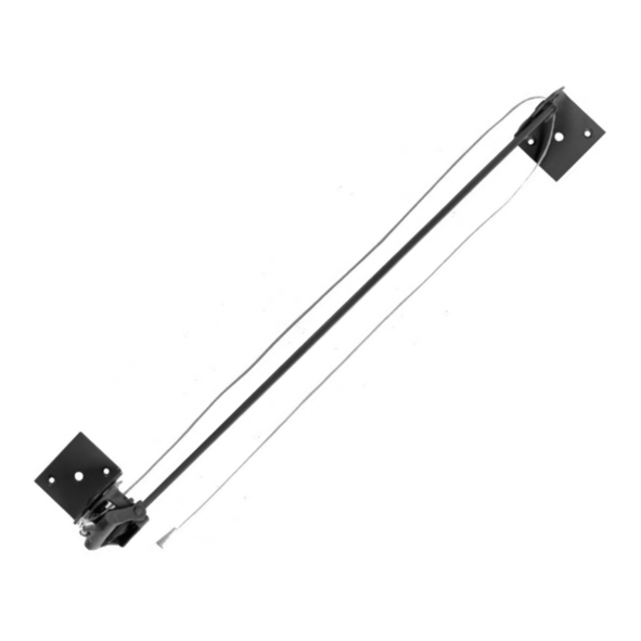 1011BL • Black • Narrow Lintel Garage Door Holder