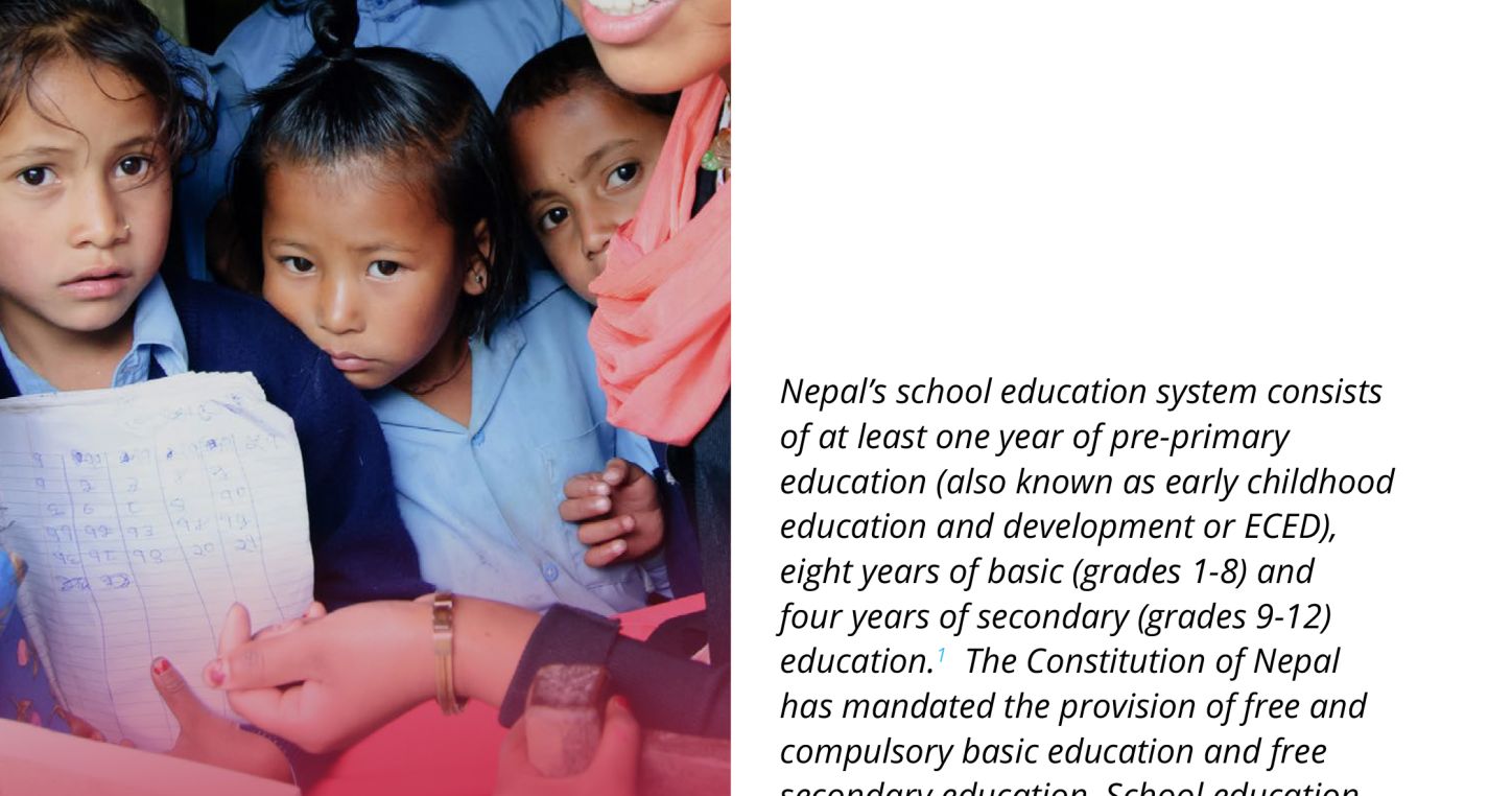 Nepal Education Fact Sheet