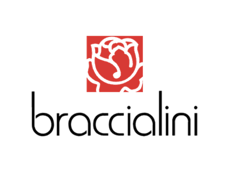 logo of the brand braccialini