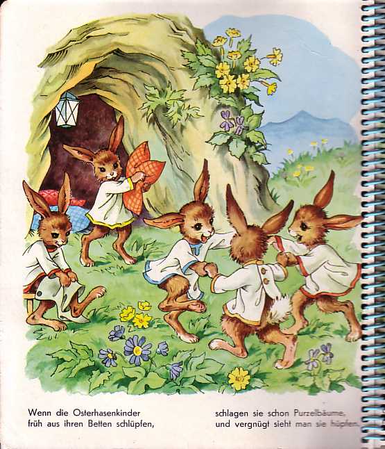 Bei Osterhasens Bilderbuch 60er Jahre www.eichwaelder.de