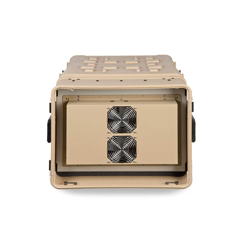 Air Conditioned Composite, Polyethelene & Fiberglass Rack Cases EIC