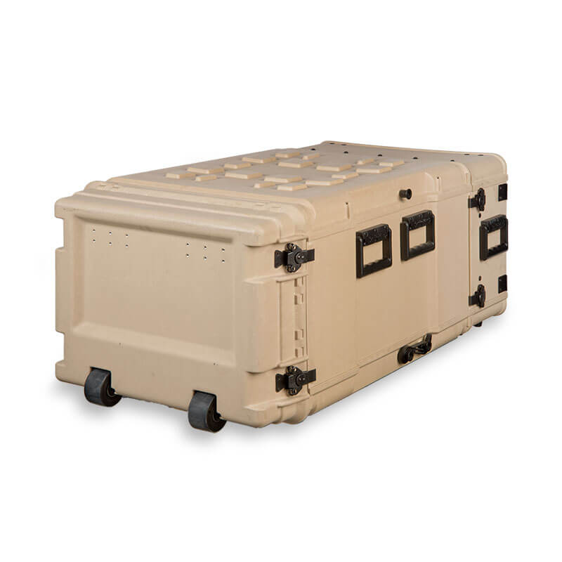 Air Conditioned Composite, Polyethelene & Fiberglass Rack Cases EIC