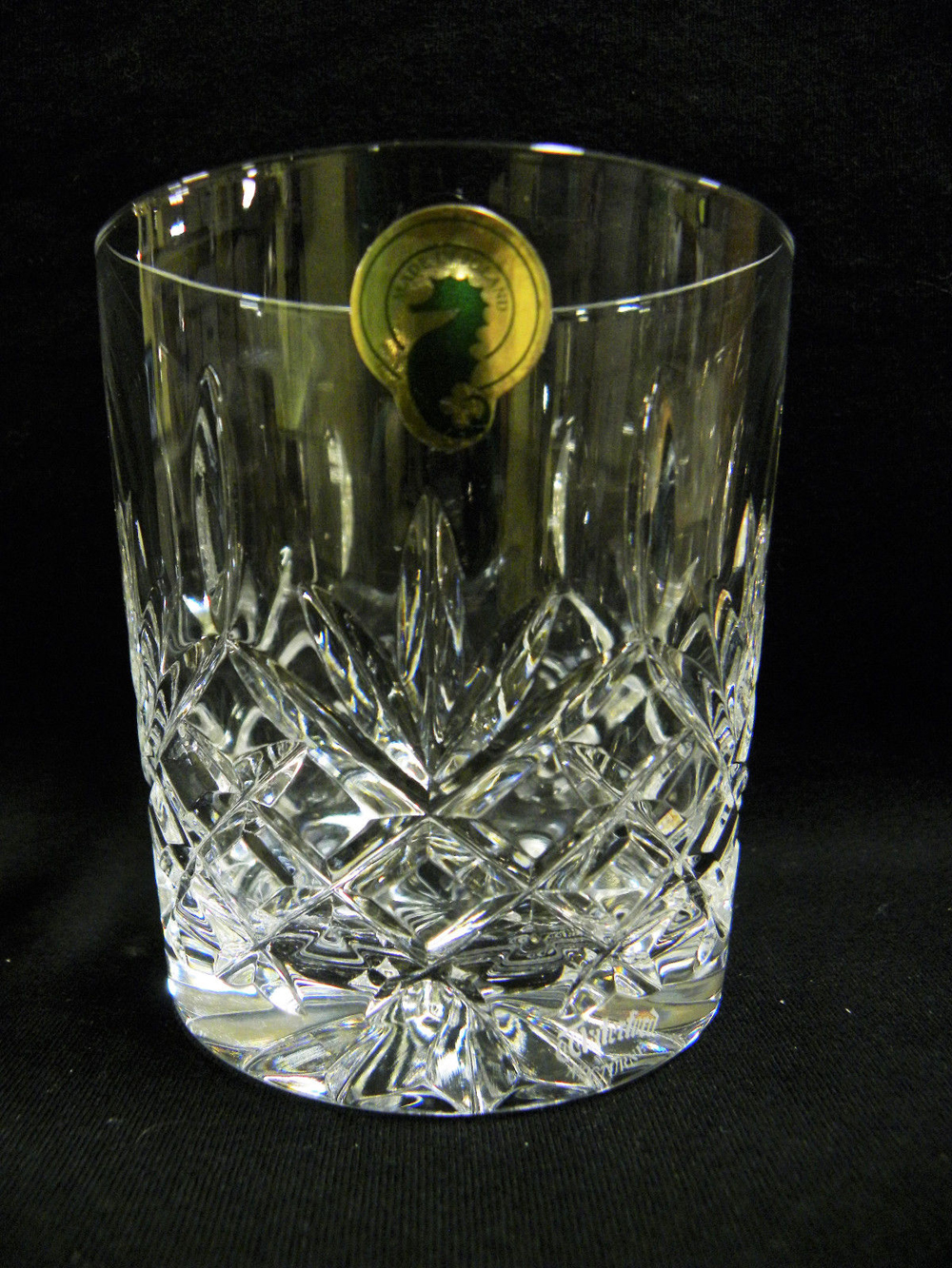WATERFORD CRYSTAL NOCTURNE COLLECTION SET OF FOUR TUMBLERS WHISKEY