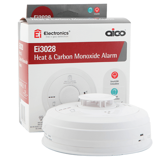 Bluetooth smoke alarms Mains dual smoke and carbon monoxide alarm