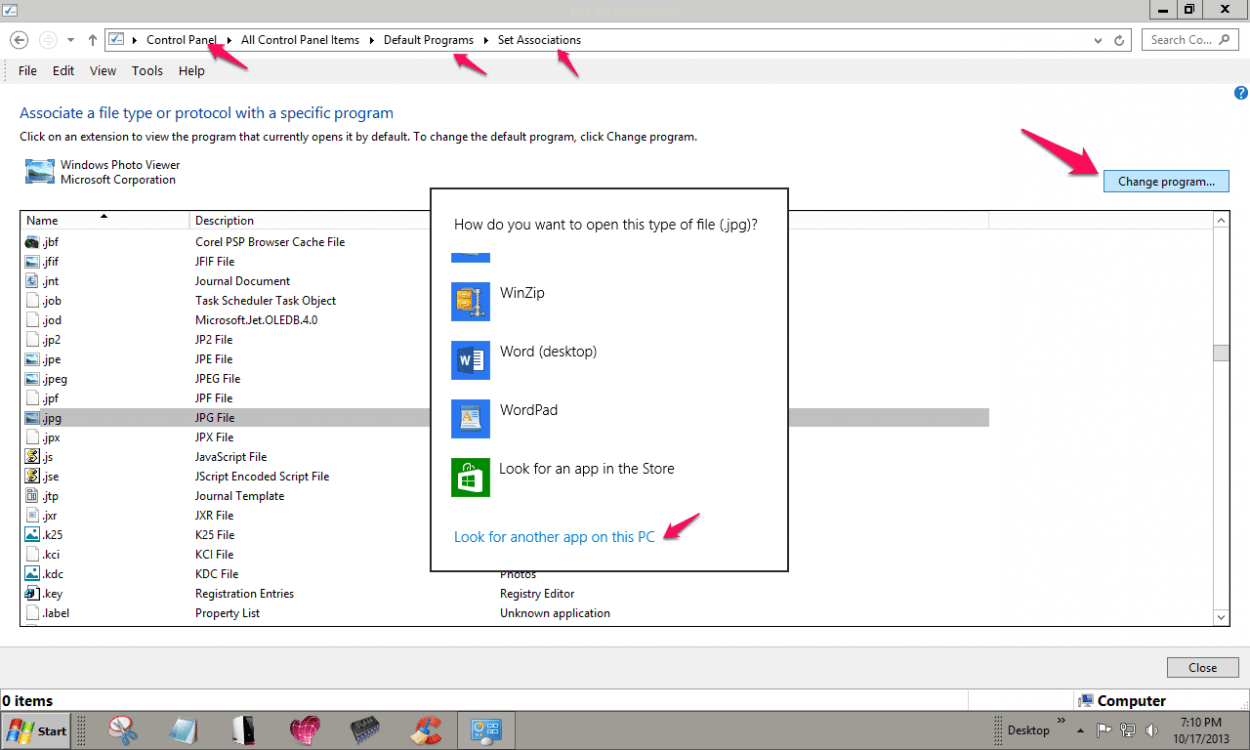 Jasc Paint shop Pro Default settings Windows 8 Help Forums