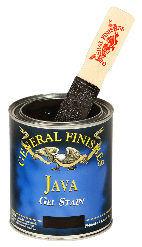 Lamp Black Dresser with Java Gel Stain Jennifer Baker Creative