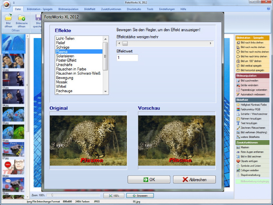 Grafikprogramm zum Bilder bearbeiten