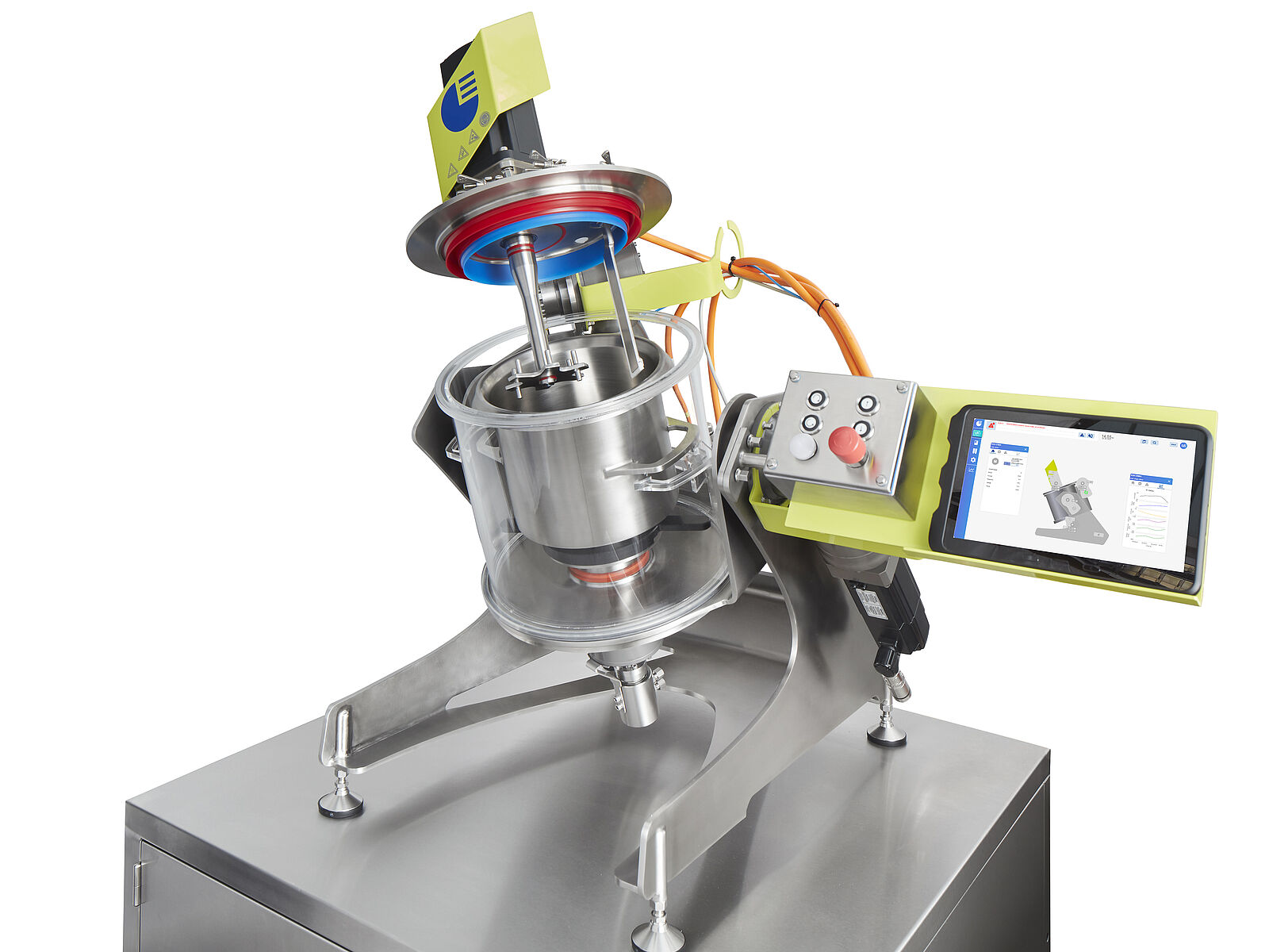 EIRICH Intensive Sanitary Lab Mixer CleanLine Lab Equipment