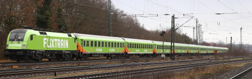 EisenbahnKurier Vorbild und Modell Mit dem FlixTrain zwischen