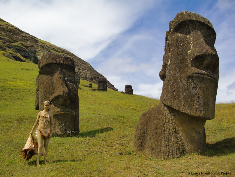 Easter Island heads have great bodies!