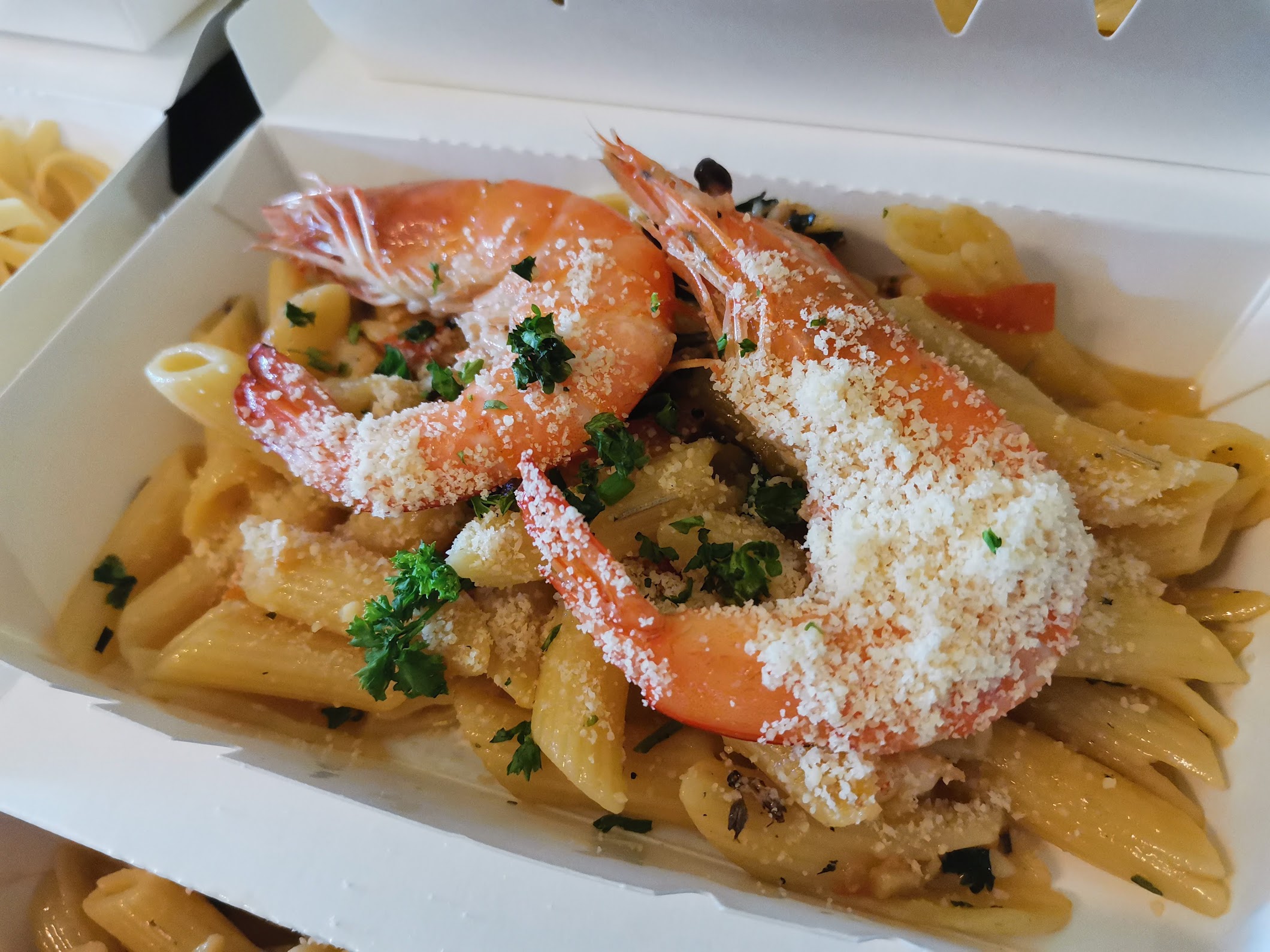 Shrimp Aglio Olio Eissen's Kitchen