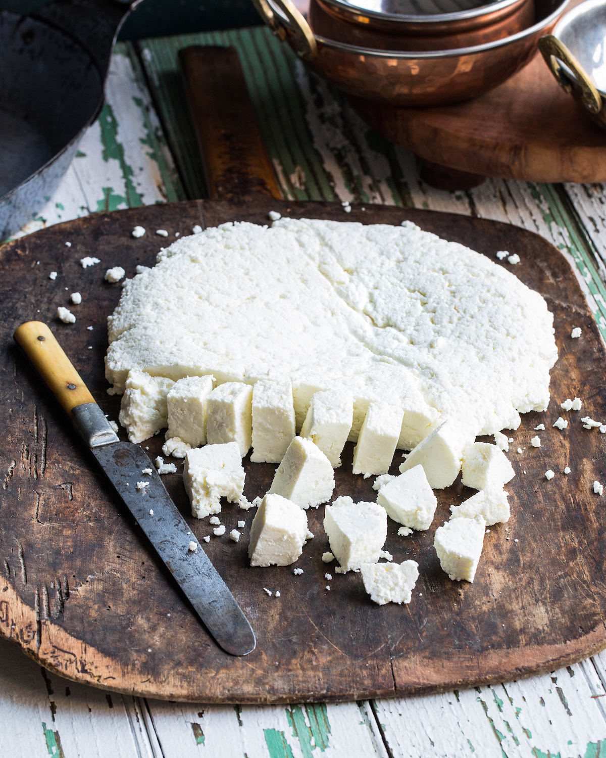 Homemade Paneer Cheese Eitan Bernath