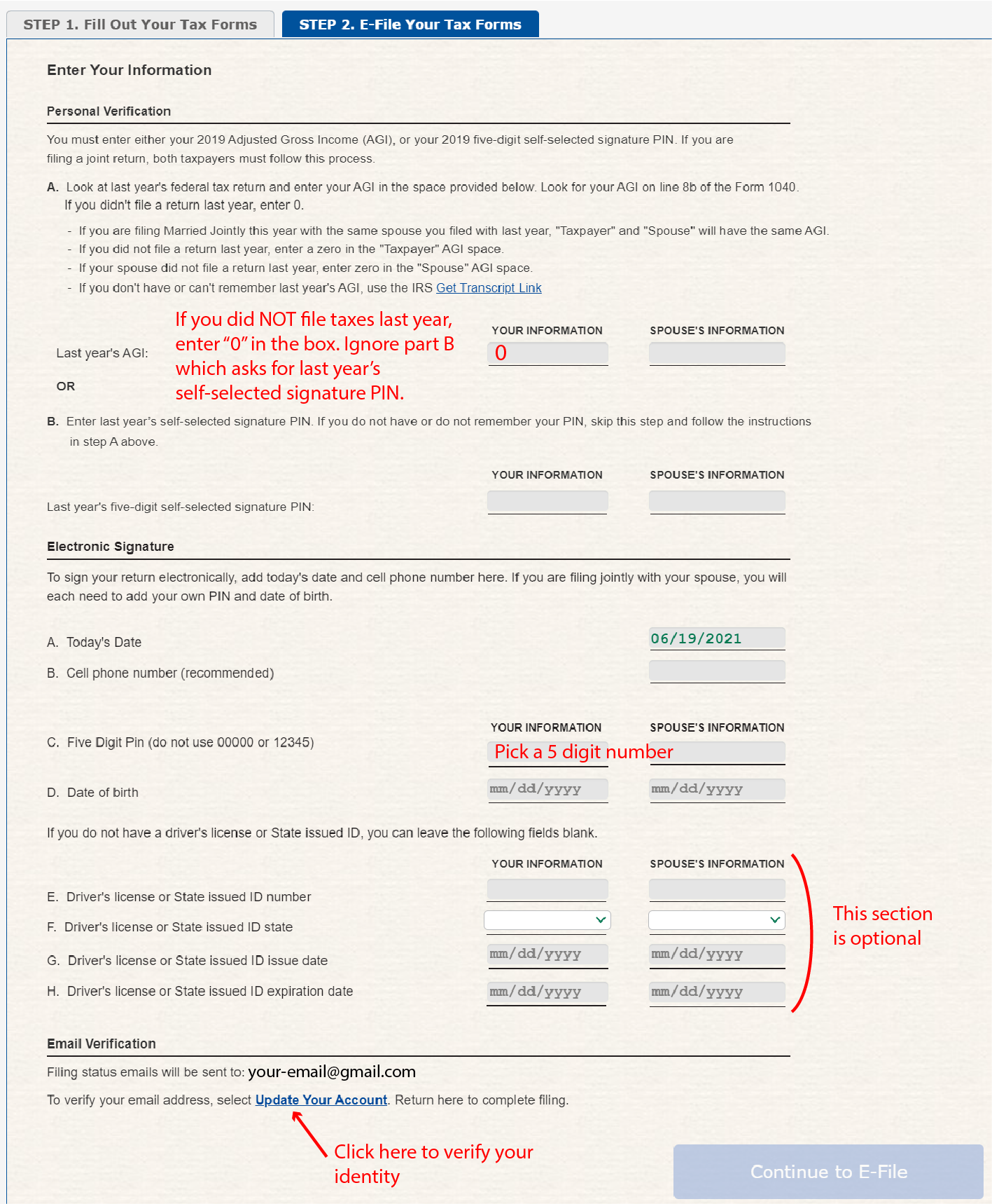 Married filing separately (mfs) head of household (hoh) qualifying widow(er) (qw) How To Fill Out The Irs Non Filer Form Get It Back