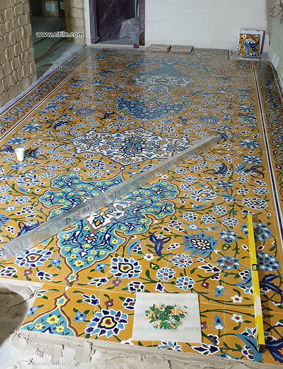 Qatar, Doha OASIS TEC.. 2019Design & manufacture of handmade tiles