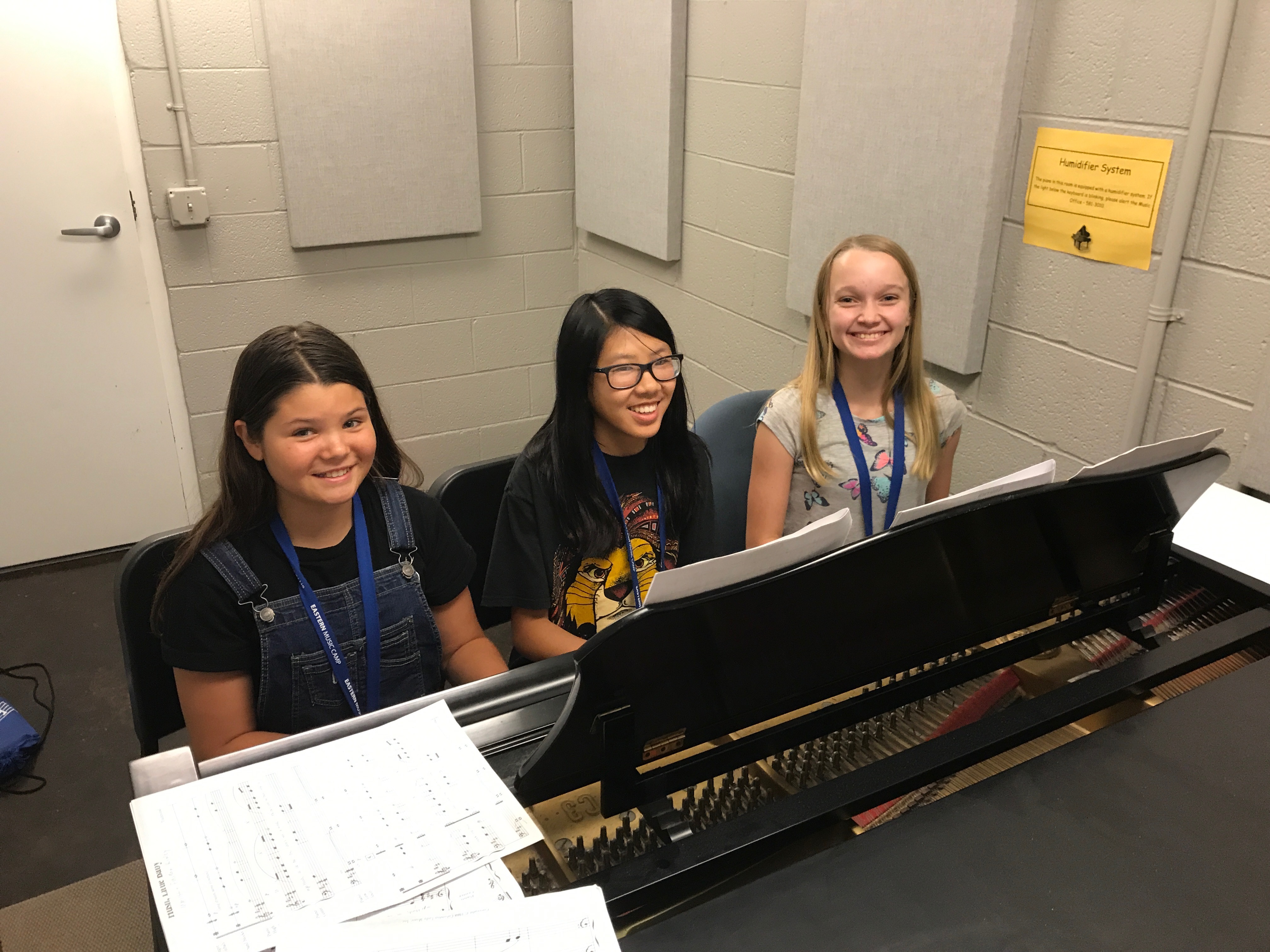 Eastern Illinois University Department of Music EMC Piano Camp
