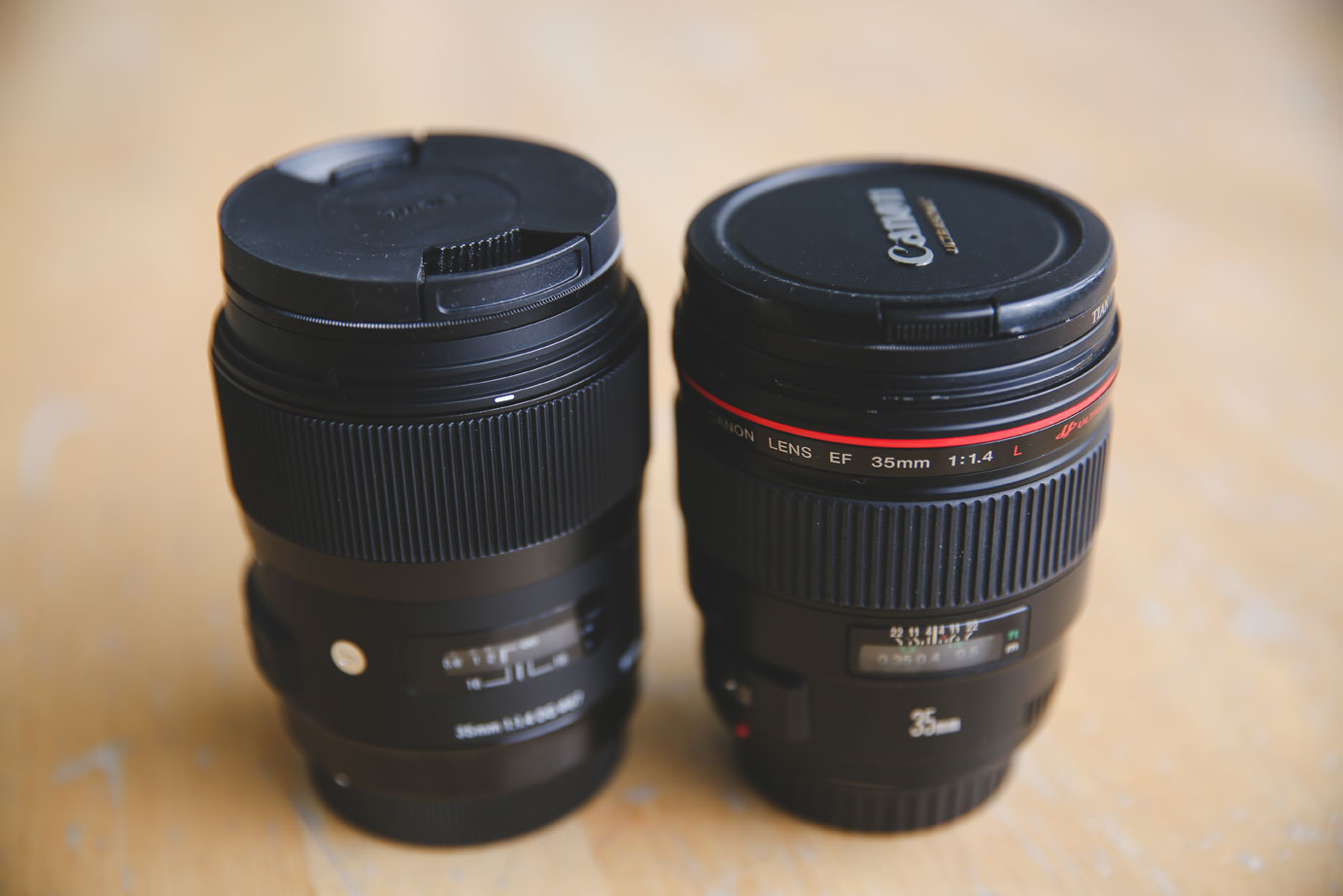 My Two Cents Sigma 35mm 1.4 vs. Canon 35mm 1.4L