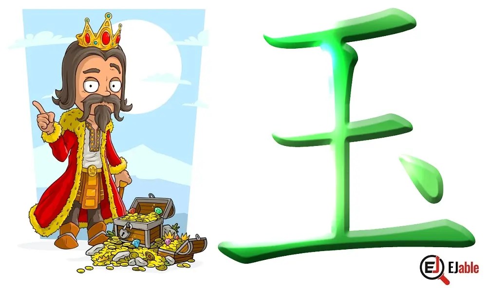 Kanji for Jade 玉 (Tama, Gyoku) EJable