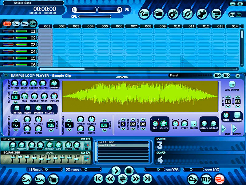eJay Virtual Music Studio Music Production Software for PC