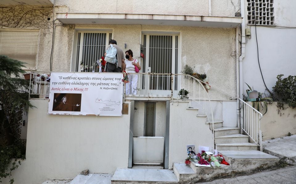 Theodorakis’ will envisages Athens residence as staterun museum