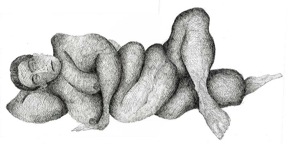 Drawing Willendorf, a Large Model, by James Shay The Ekphrastic Review
