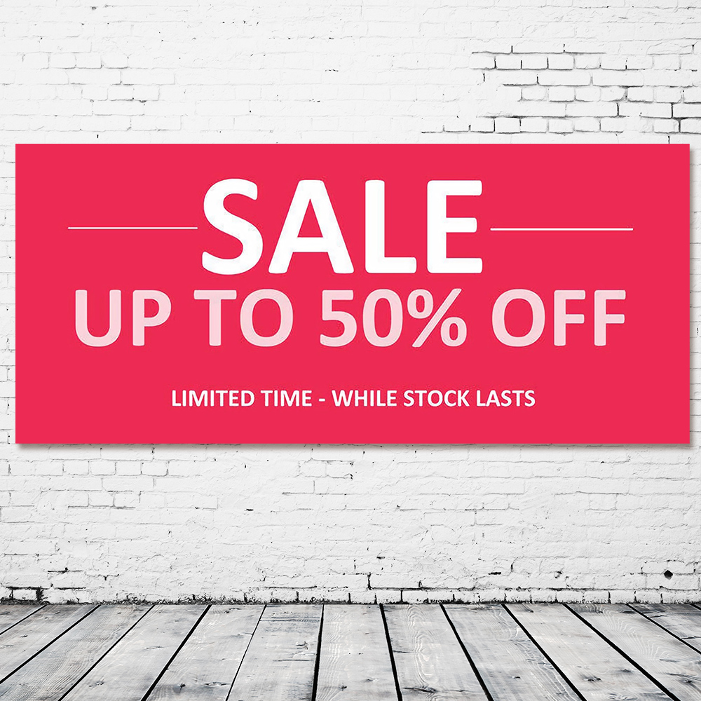 Custom Mall Vinyl Banner Signs Eksprint