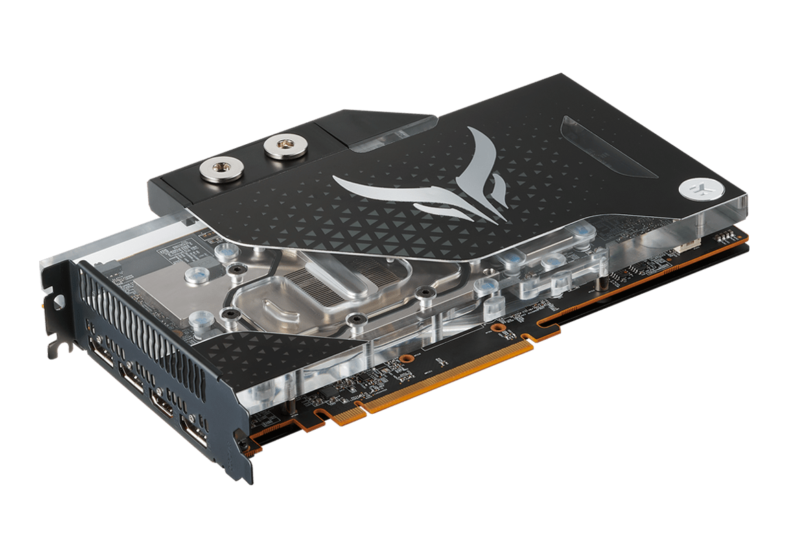 Liquid Devil RX 5700 XT WaterCooled by preinstalled EK water block